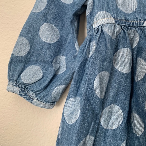 Toddler Denim Dress - Picture 3 of 3